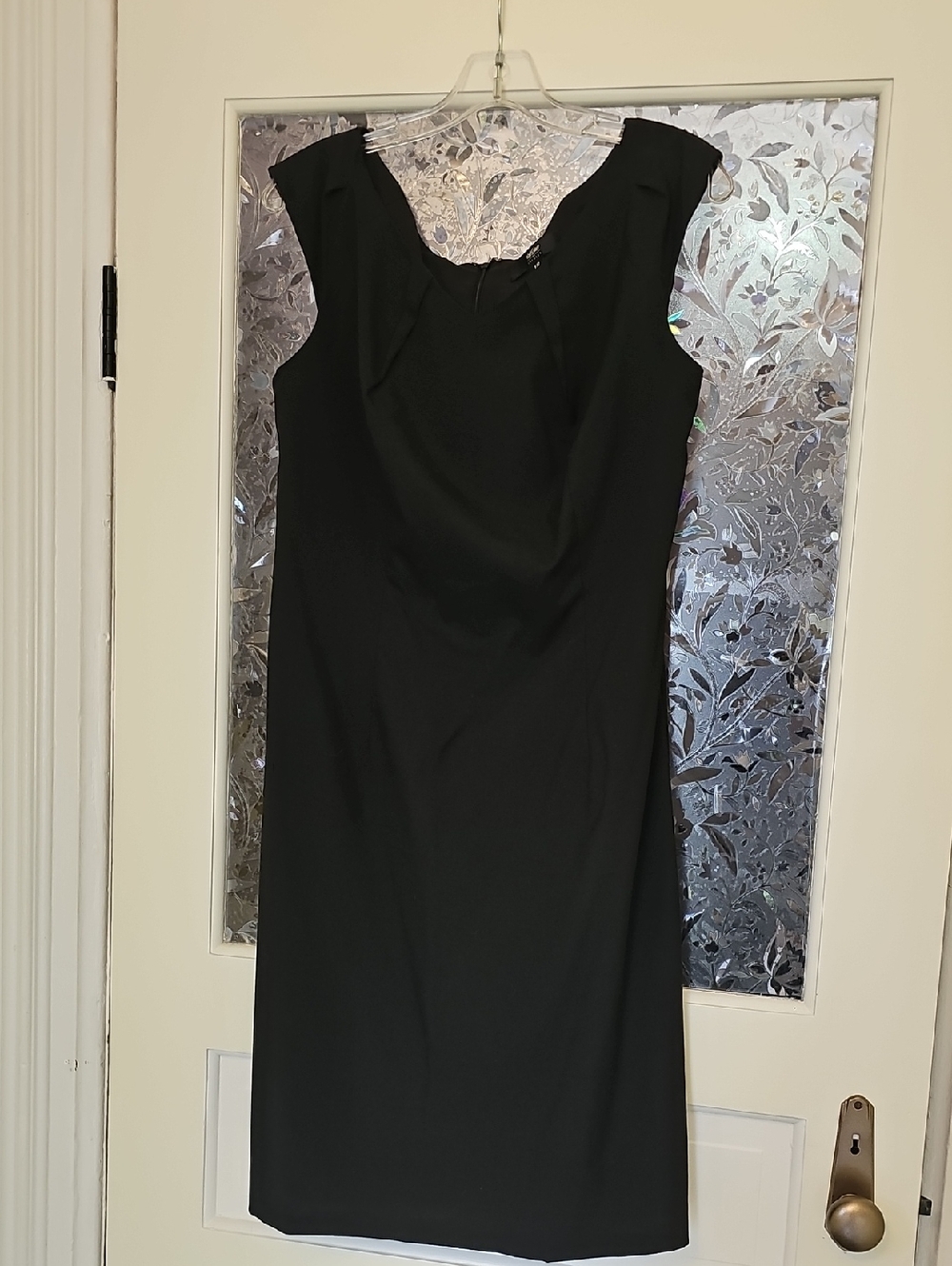 Mossimo Supply Co. Black Midi Sheath Dress
